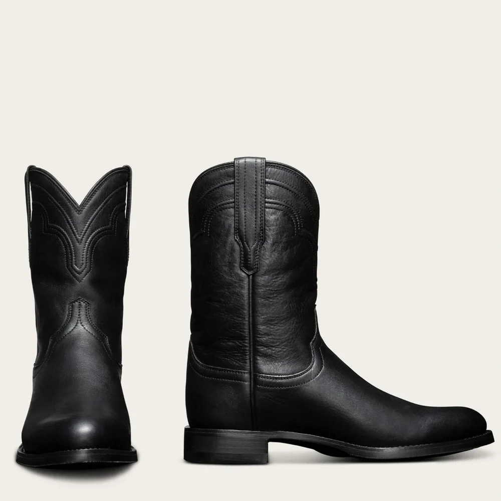 Tecovas Black Leather Men's Boots